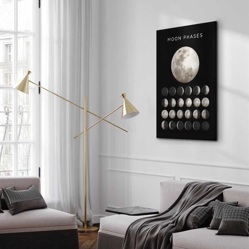 Artgeist Paveikslas - Moon Phases (1 Part) Vertical