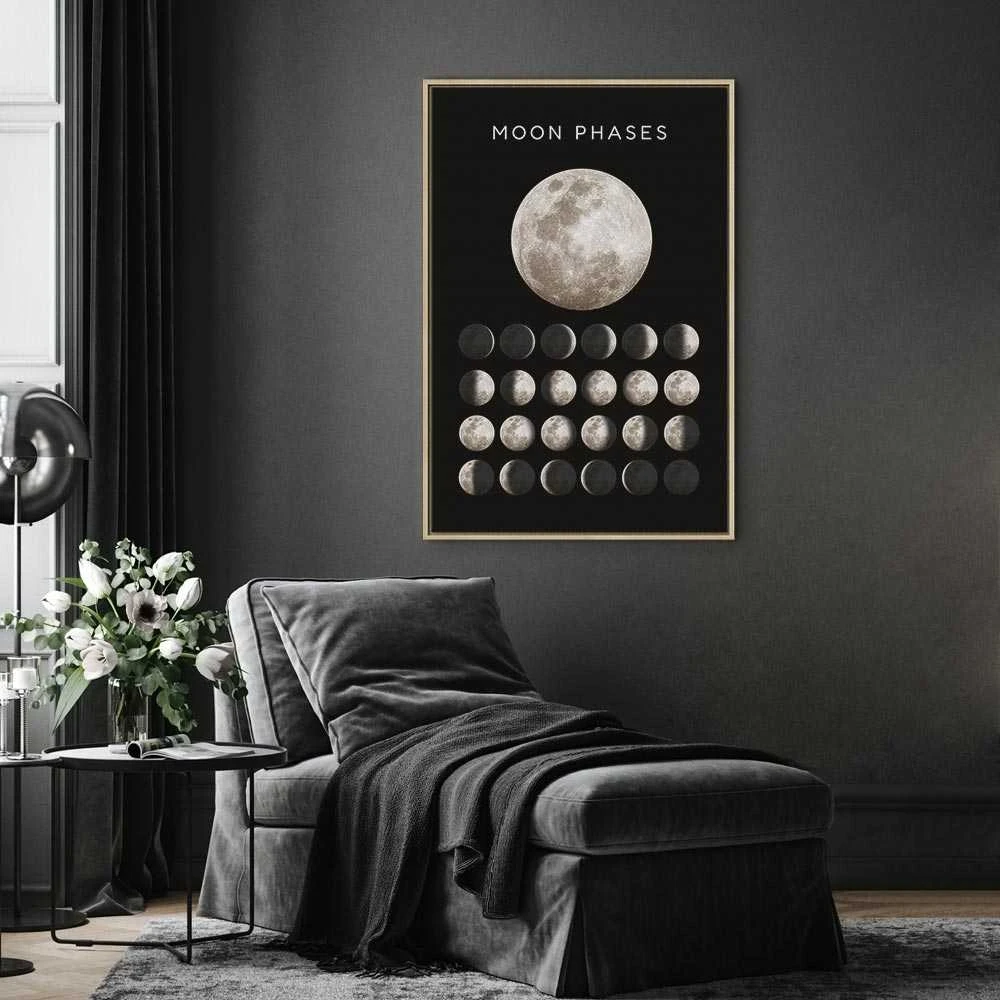 Artgeist Paveikslas - Moon Phases (1 Part) Vertical