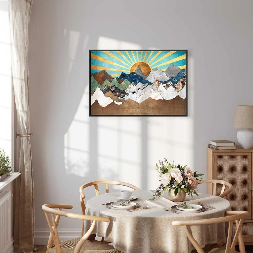 Artgeist Paveikslas - Morning in the Mountains (1 Part) Wide