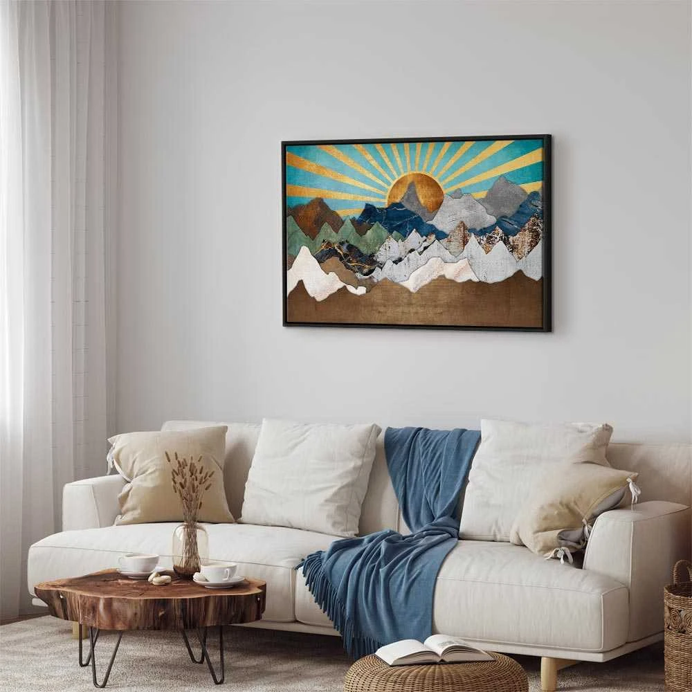 Artgeist Paveikslas - Morning in the Mountains (1 Part) Wide