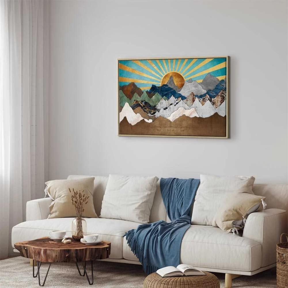Artgeist Paveikslas - Morning in the Mountains (1 Part) Wide