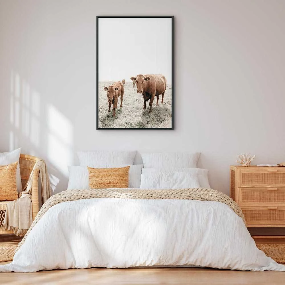 Artgeist Paveikslas - Mother and Calf (1 Part) Vertical