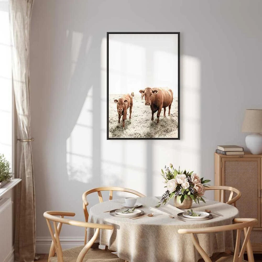 Artgeist Paveikslas - Mother and Calf (1 Part) Vertical