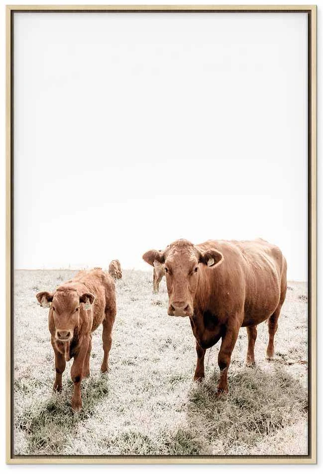 Artgeist Paveikslas - Mother and Calf (1 Part) Vertical