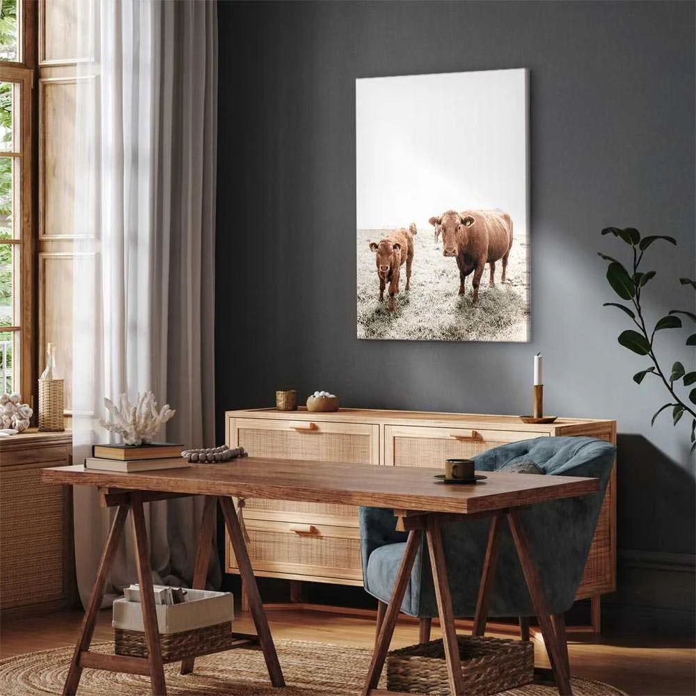 Artgeist Paveikslas - Mother and Calf (1 Part) Vertical