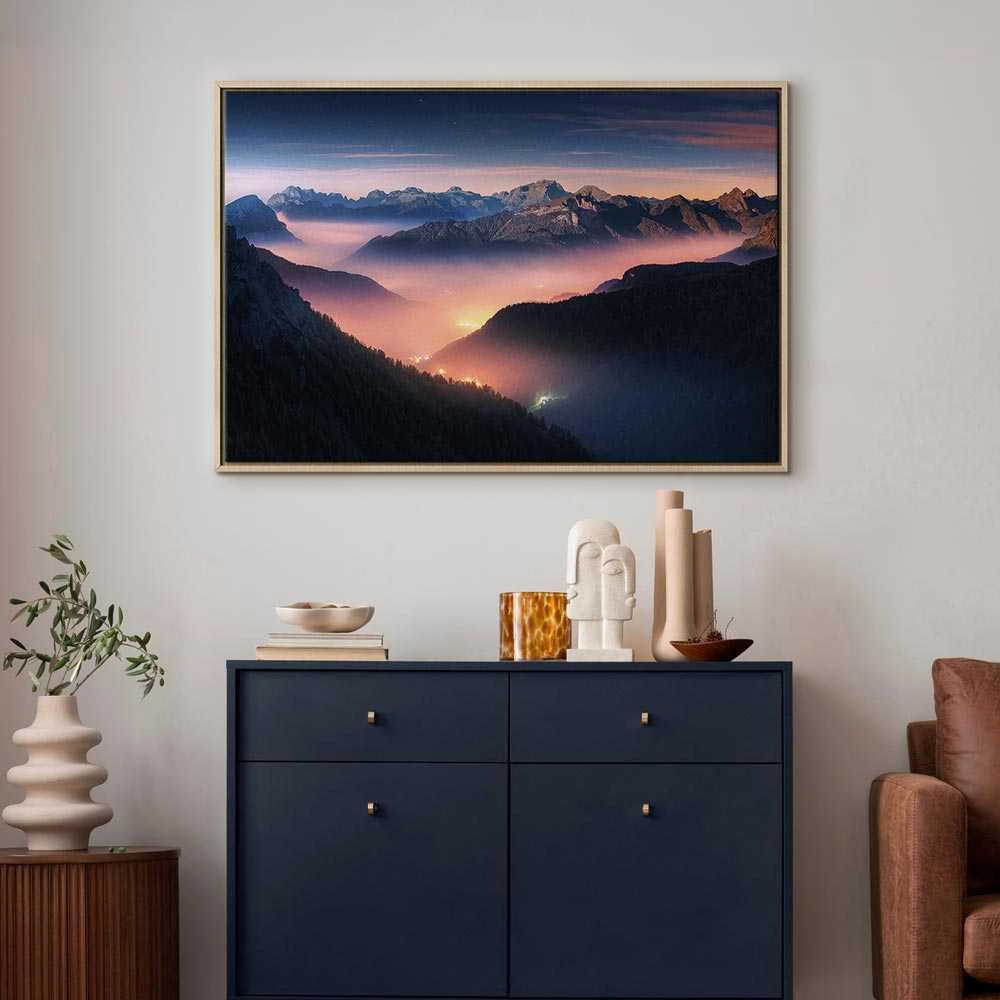 Artgeist Paveikslas - Mountain Breath (1 Part) Wide - First Variant