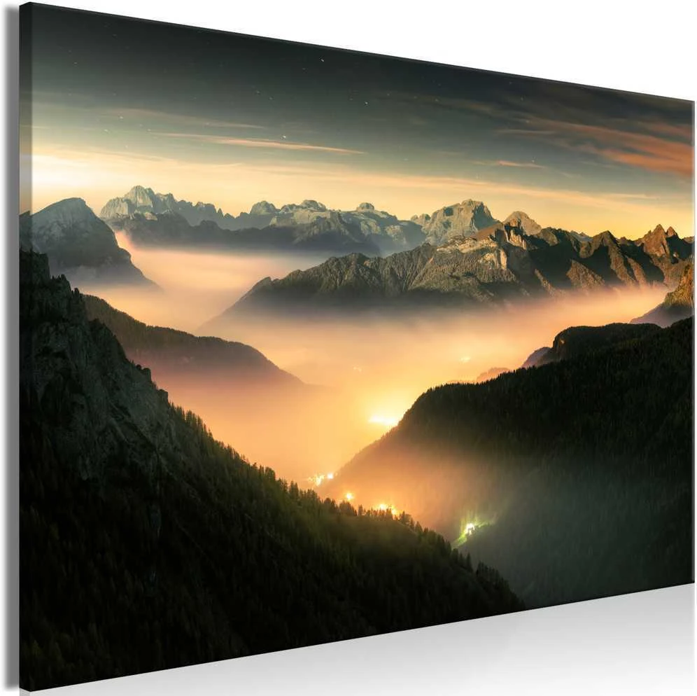 Artgeist Paveikslas - Mountain Breath (1 Part) Wide - Third Variant