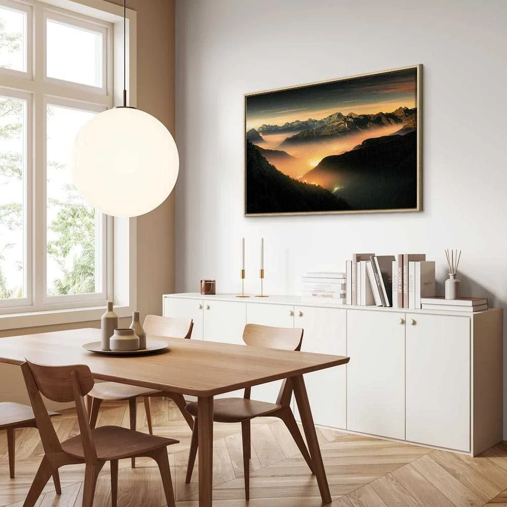 Artgeist Paveikslas - Mountain Breath (1 Part) Wide - Third Variant