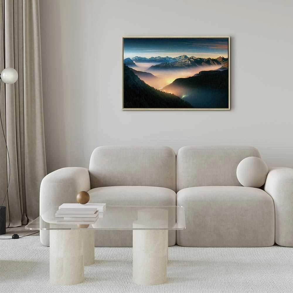 Artgeist Paveikslas - Mountain Breath (1 Part) Wide - Second Variant