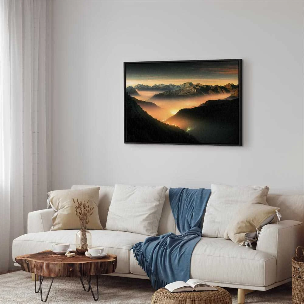 Artgeist Paveikslas - Mountain Breath (1 Part) Wide - Third Variant