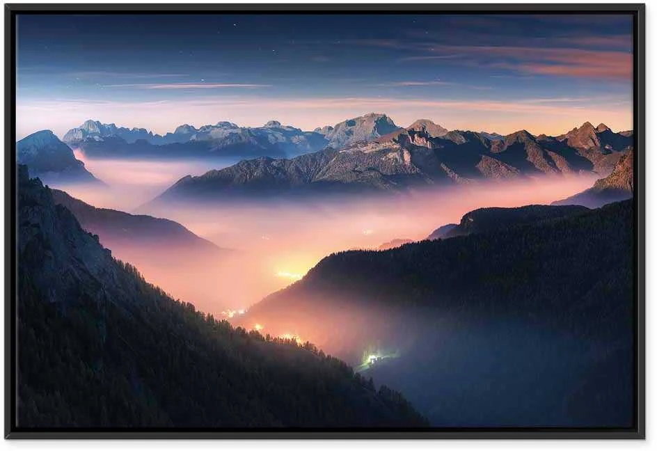 Artgeist Paveikslas - Mountain Breath (1 Part) Wide - First Variant