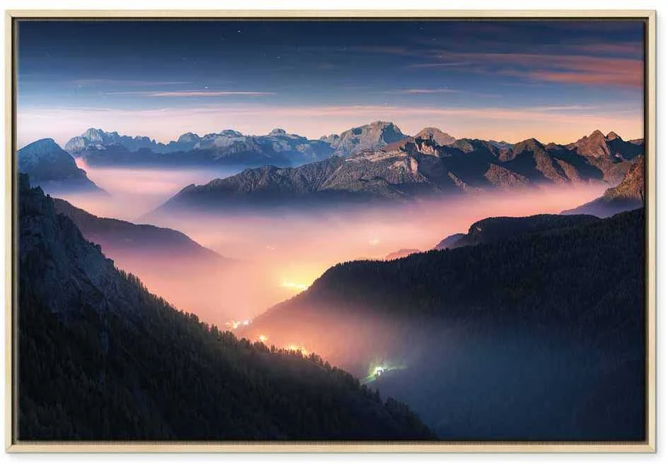 Artgeist Paveikslas - Mountain Breath (1 Part) Wide - First Variant