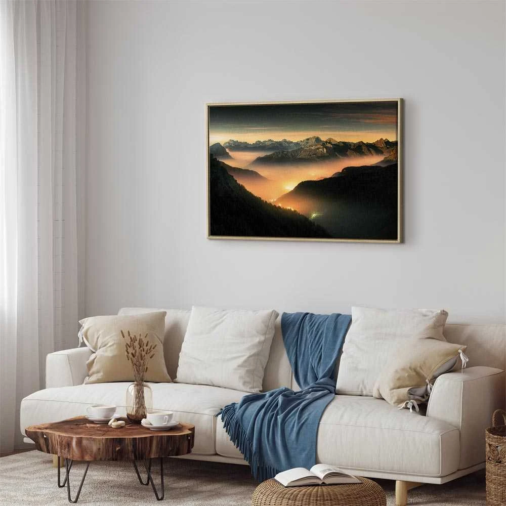 Artgeist Paveikslas - Mountain Breath (1 Part) Wide - Third Variant