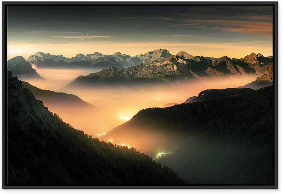 Artgeist Paveikslas - Mountain Breath (1 Part) Wide - Third Variant