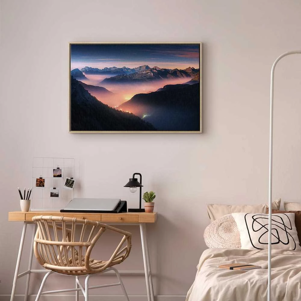 Artgeist Paveikslas - Mountain Breath (1 Part) Wide - First Variant