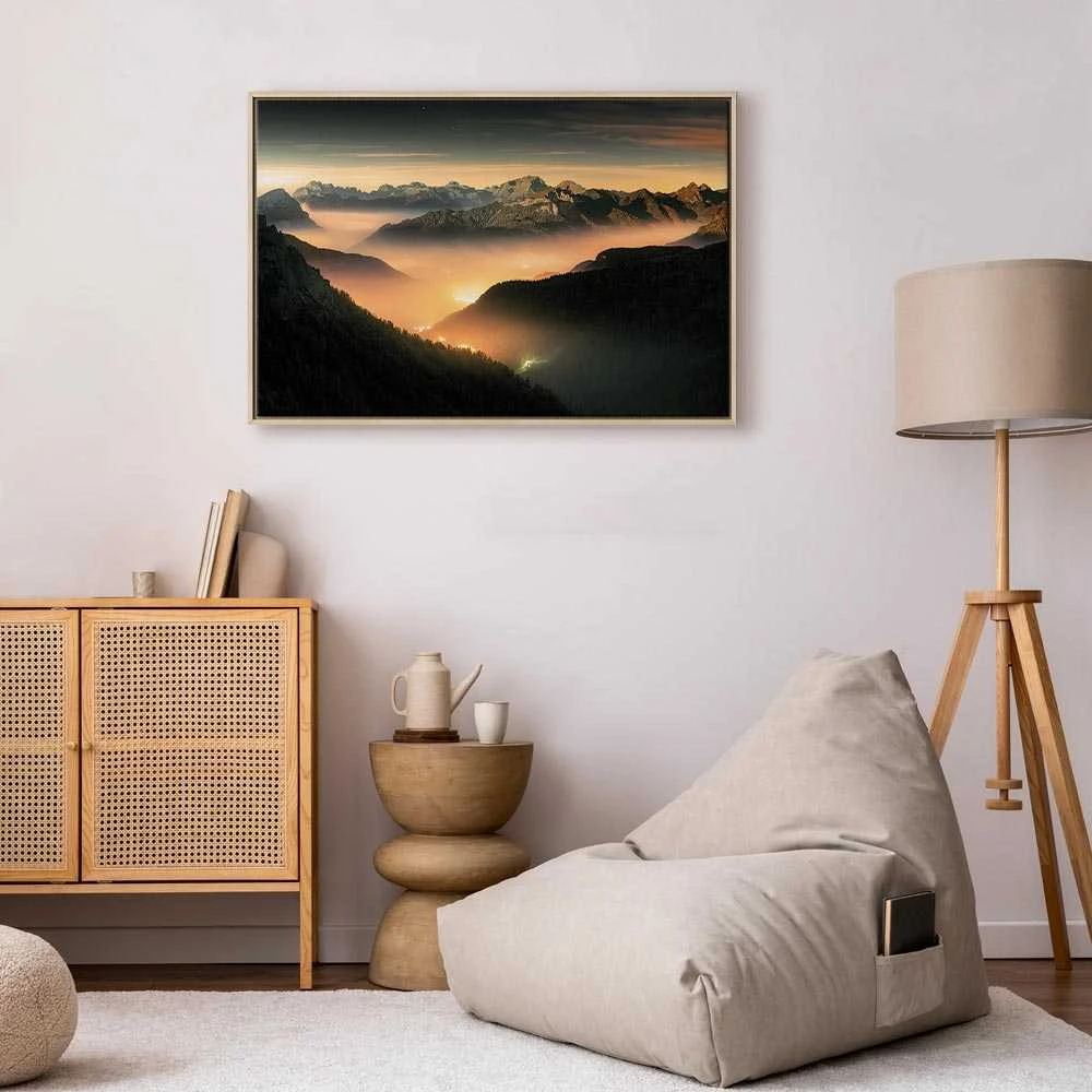 Artgeist Paveikslas - Mountain Breath (1 Part) Wide - Third Variant