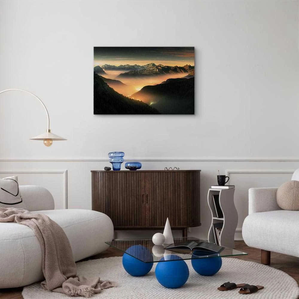 Artgeist Paveikslas - Mountain Breath (1 Part) Wide - Third Variant