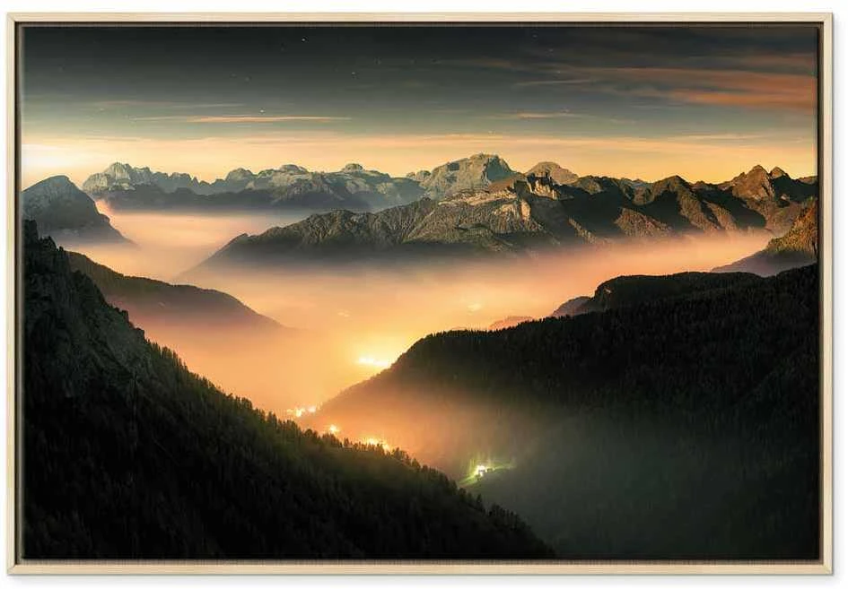 Artgeist Paveikslas - Mountain Breath (1 Part) Wide - Third Variant