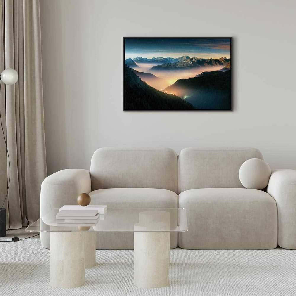 Artgeist Paveikslas - Mountain Breath (1 Part) Wide - Second Variant