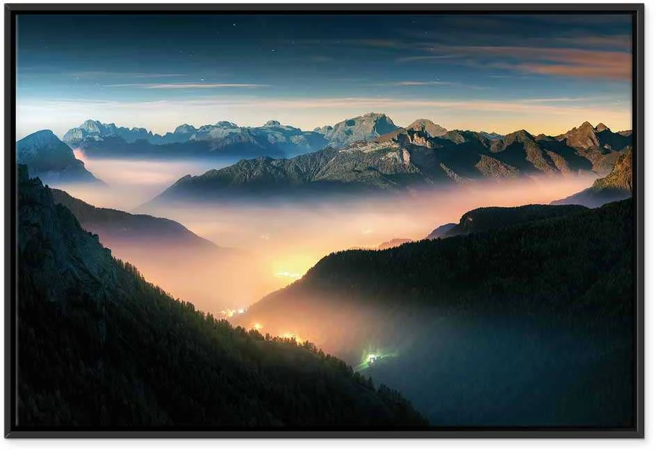 Artgeist Paveikslas - Mountain Breath (1 Part) Wide - Second Variant