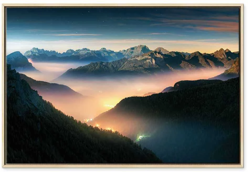 Artgeist Paveikslas - Mountain Breath (1 Part) Wide - Second Variant