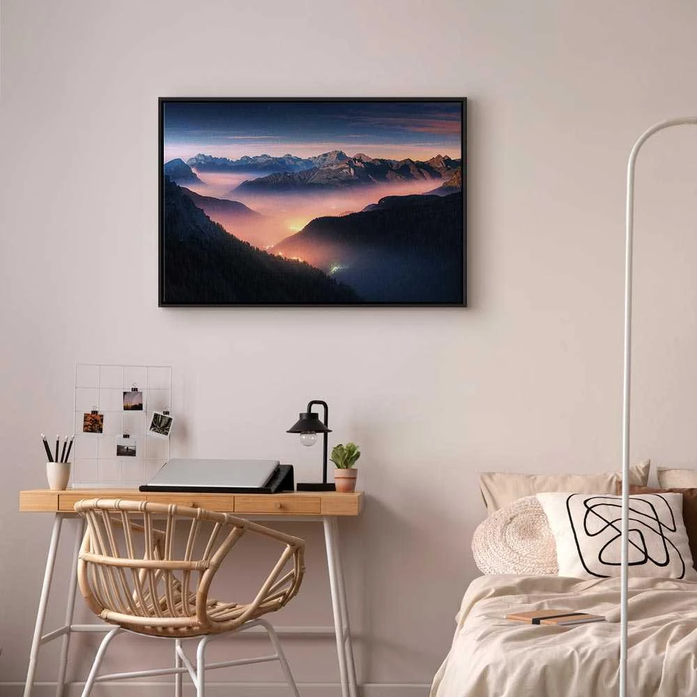 Artgeist Paveikslas - Mountain Breath (1 Part) Wide - First Variant