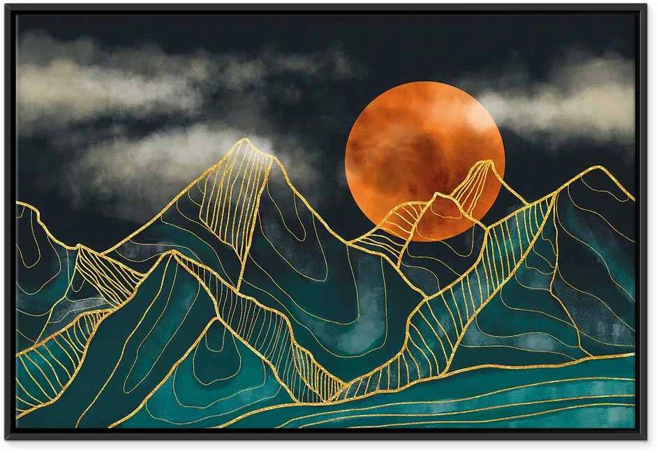 Artgeist Paveikslas - Mountain Calm (1 Part) Wide