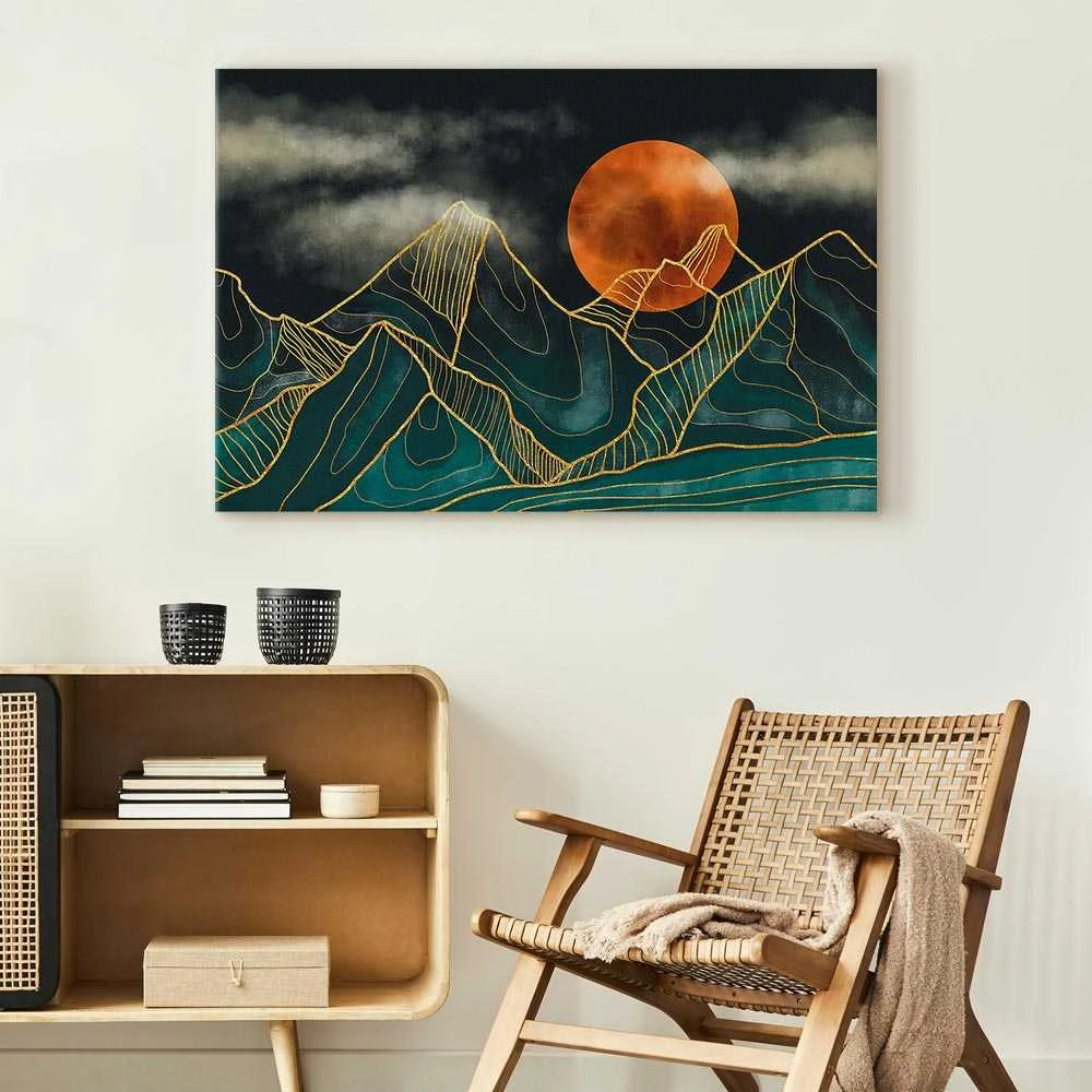 Artgeist Paveikslas - Mountain Calm (1 Part) Wide