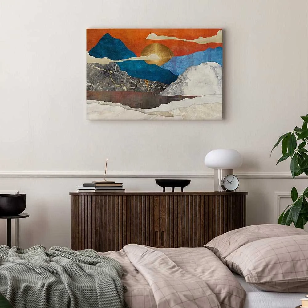 Artgeist Paveikslas - Mountain Idyll (1 Part) Wide