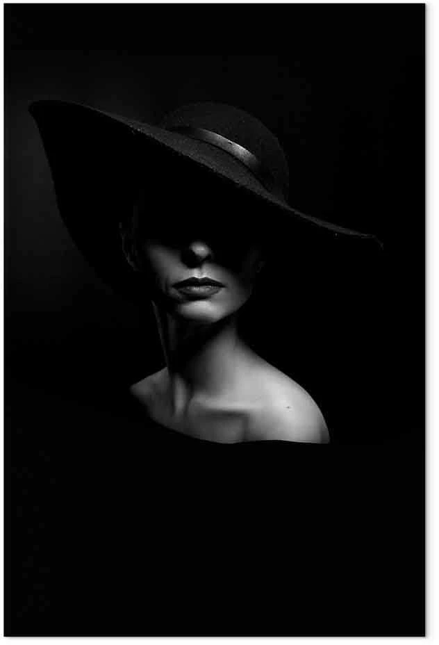 Artgeist Paveikslas - Mysterious Woman (1 Part) Vertical