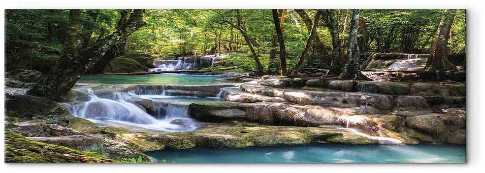 Artgeist Paveikslas - Nature: Forest Waterfall