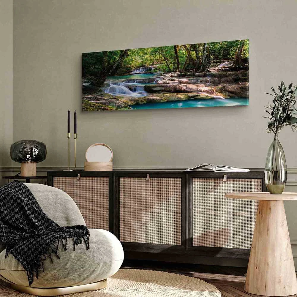 Artgeist Paveikslas - Nature: Forest Waterfall