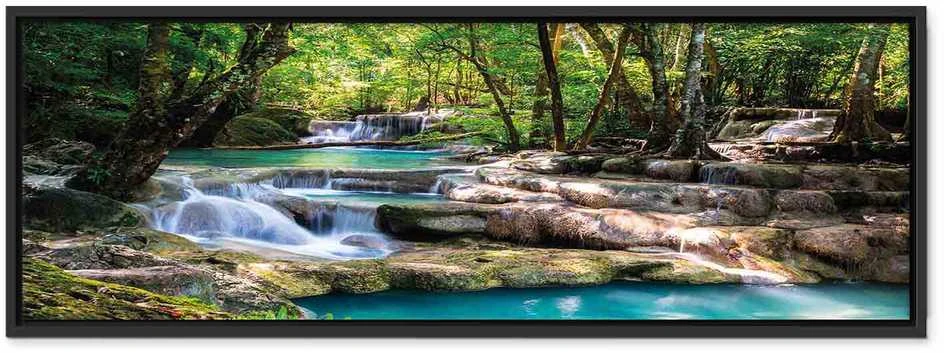 Artgeist Paveikslas - Nature: Forest Waterfall
