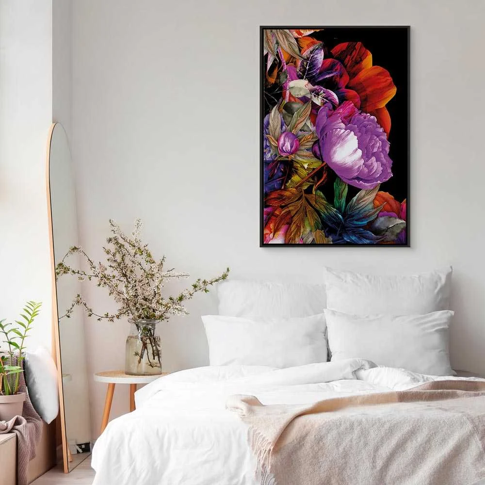 Artgeist Paveikslas - Nature in Summer Hues (1-part) - Flower Garden of Inspiration