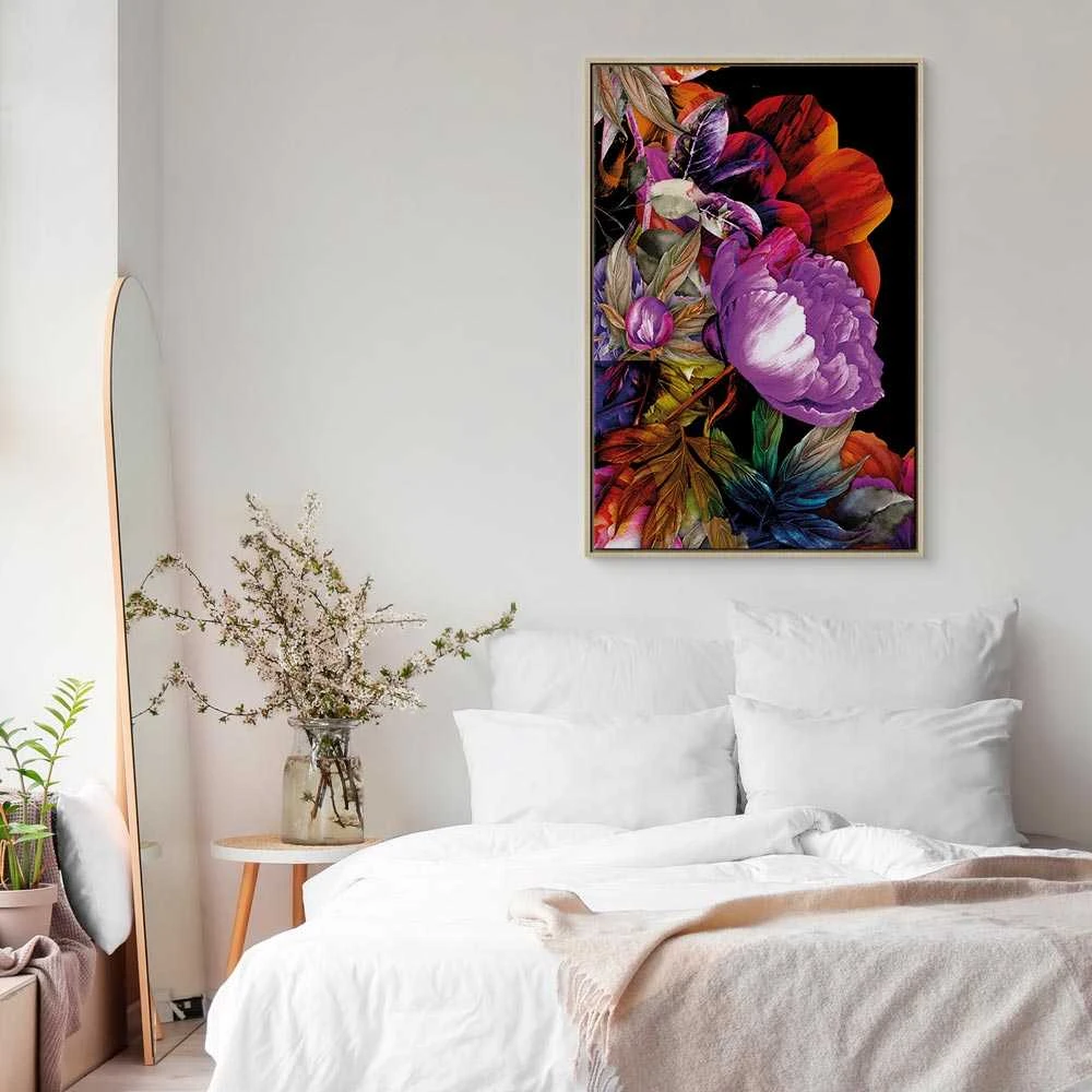 Artgeist Paveikslas - Nature in Summer Hues (1-part) - Flower Garden of Inspiration