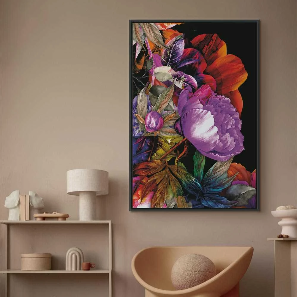 Artgeist Paveikslas - Nature in Summer Hues (1-part) - Flower Garden of Inspiration