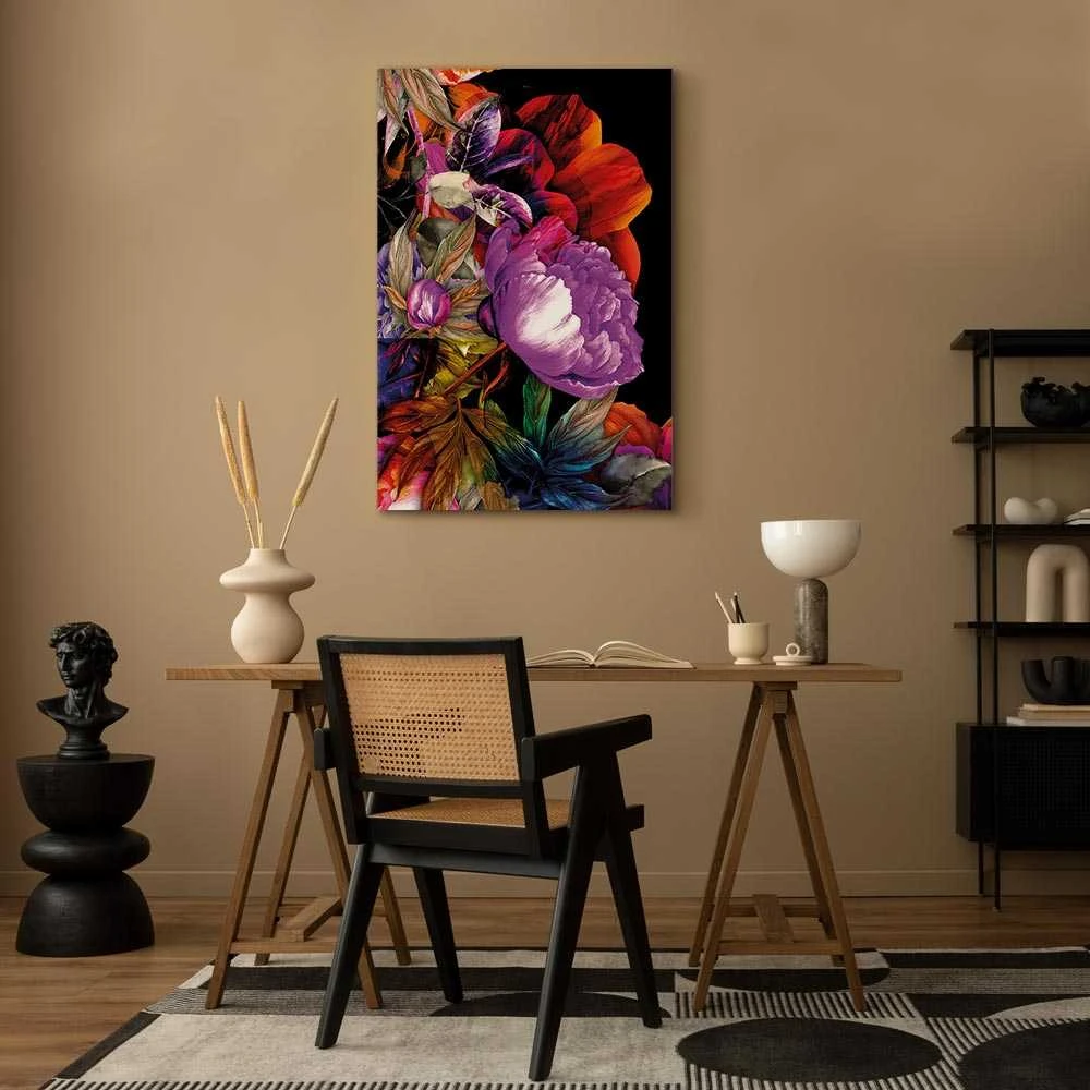 Artgeist Paveikslas - Nature in Summer Hues (1-part) - Flower Garden of Inspiration