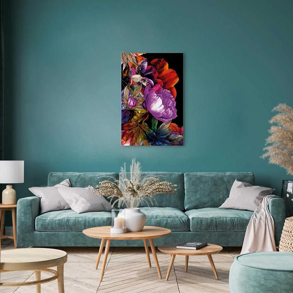 Artgeist Paveikslas - Nature in Summer Hues (1-part) - Flower Garden of Inspiration