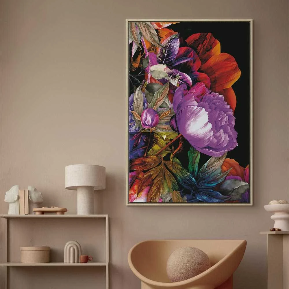 Artgeist Paveikslas - Nature in Summer Hues (1-part) - Flower Garden of Inspiration
