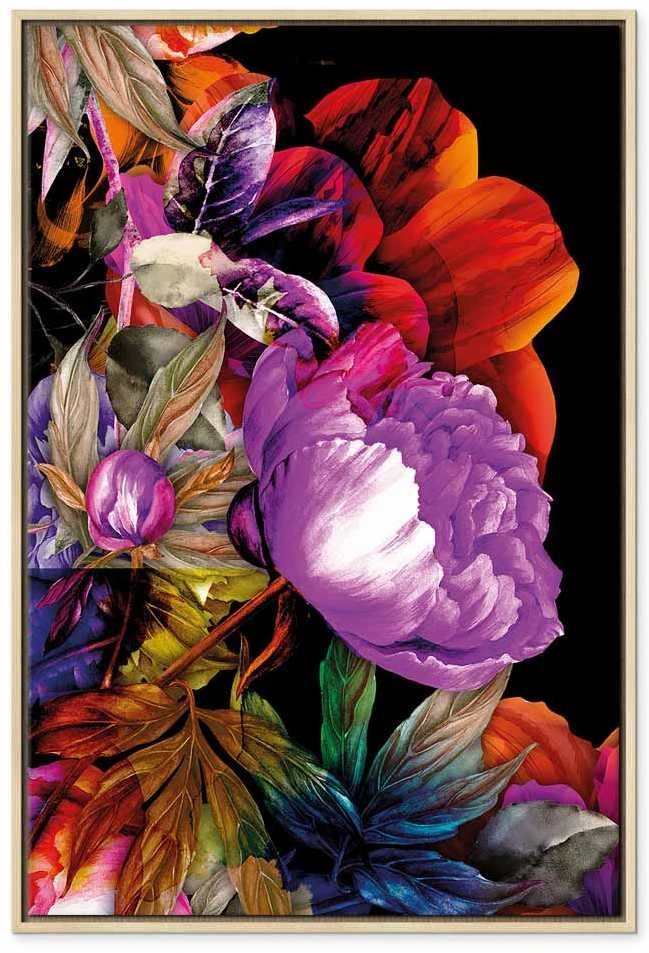 Artgeist Paveikslas - Nature in Summer Hues (1-part) - Flower Garden of Inspiration