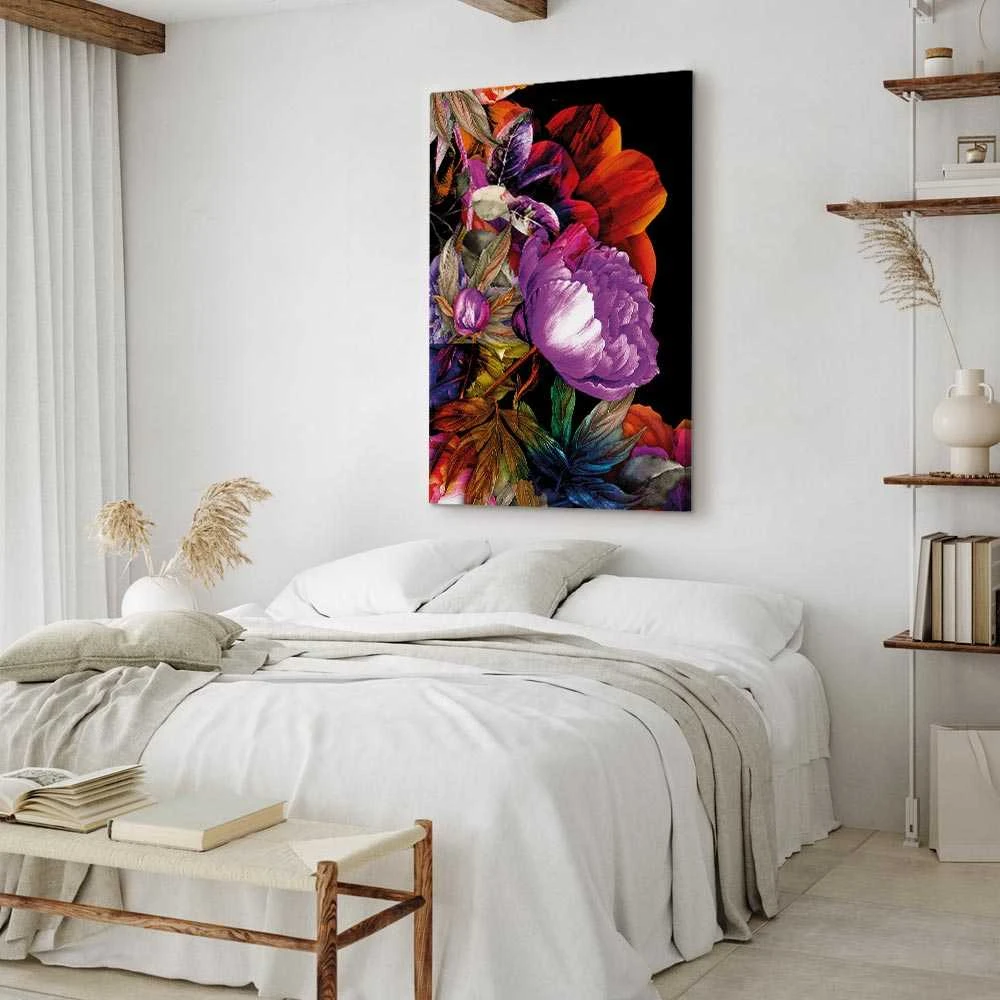 Artgeist Paveikslas - Nature in Summer Hues (1-part) - Flower Garden of Inspiration