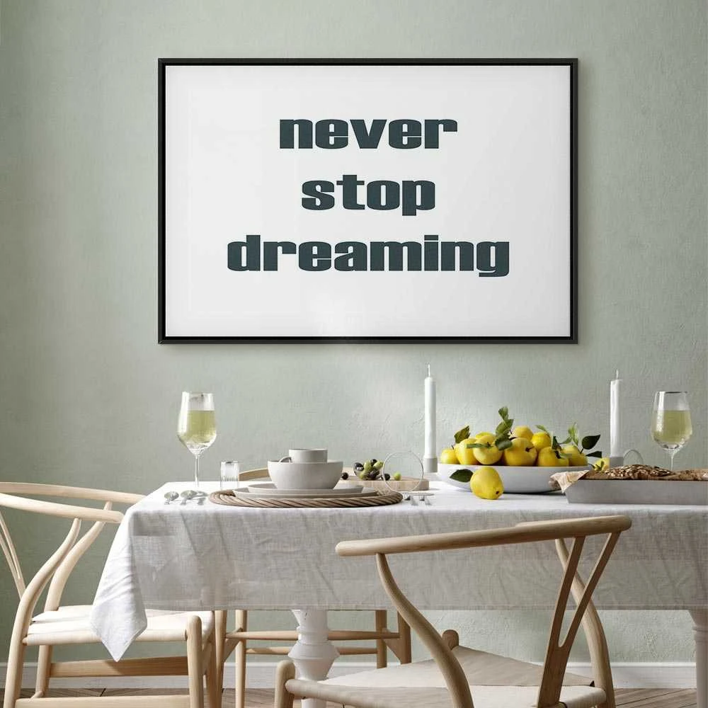 Artgeist Paveikslas - Never Stop Dreaming (1 Part) Wide