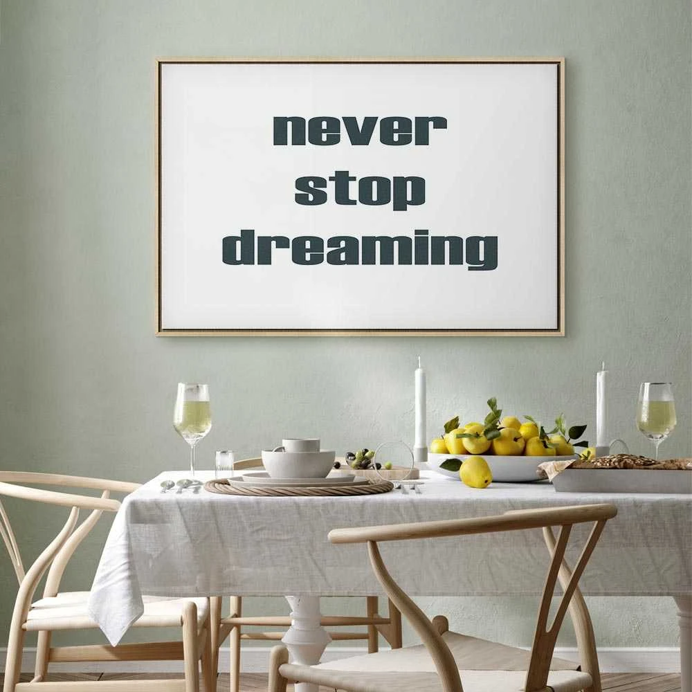 Artgeist Paveikslas - Never Stop Dreaming (1 Part) Wide