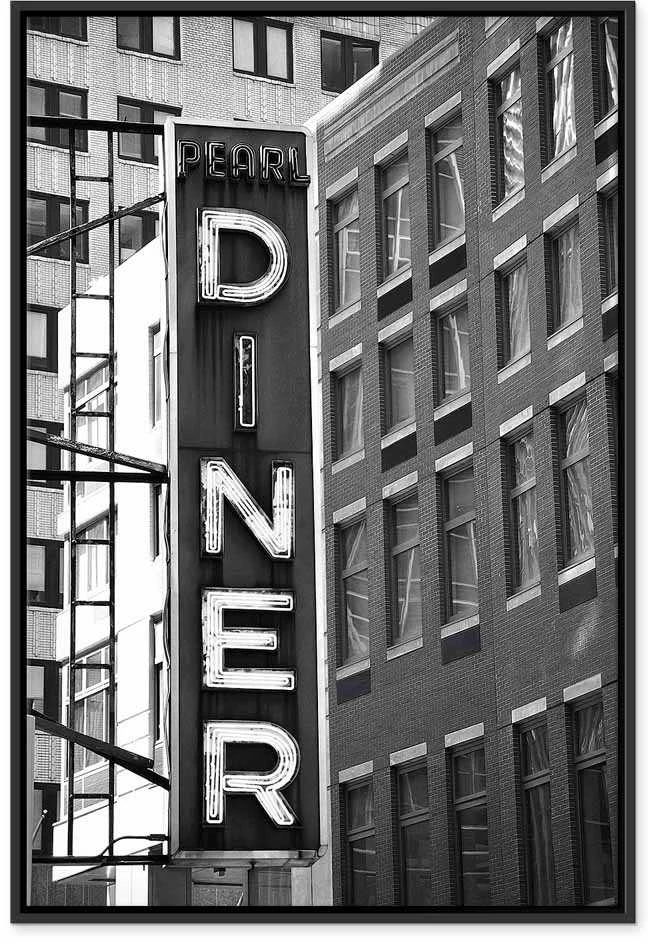 Artgeist Paveikslas - New York Neon Sign (1 Part) Vertical