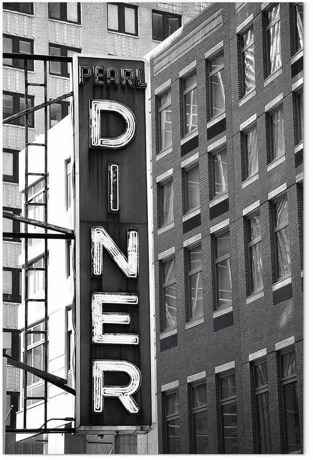 Artgeist Paveikslas - New York Neon Sign (1 Part) Vertical
