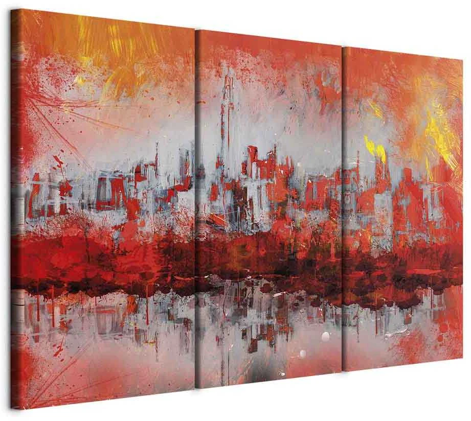 Artgeist Paveikslas - New York Sunset (3 Parts)
