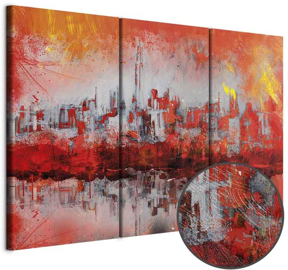 Artgeist Paveikslas - New York Sunset (3 Parts)