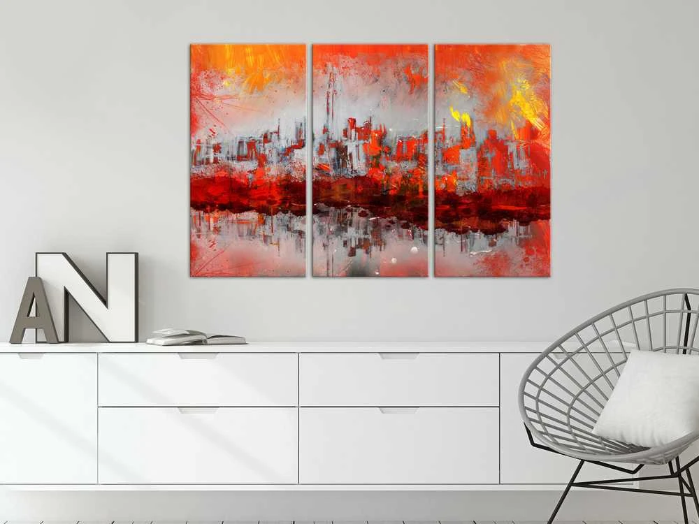 Artgeist Paveikslas - New York Sunset (3 Parts)