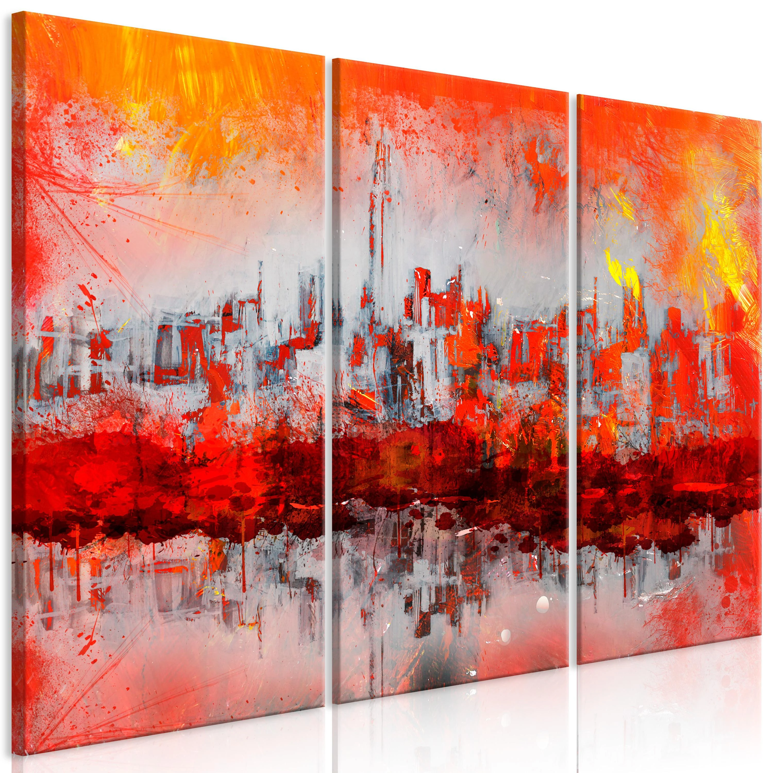Artgeist Paveikslas - New York Sunset (3 Parts)