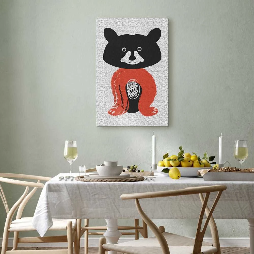 Artgeist Paveikslas - Nice Mr. Raccoon (1 Part) Vertical